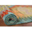 Tapis géométrique réversible kilim 4 x 6