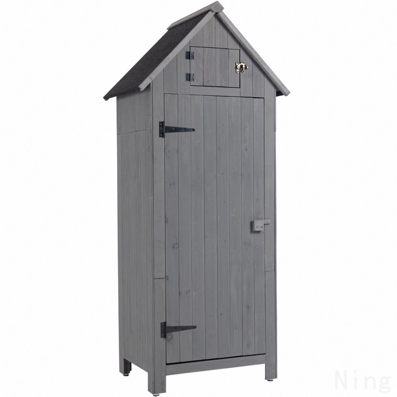 Abri de jardin en bois 30 po x l 21,3 po x H 70,5 po