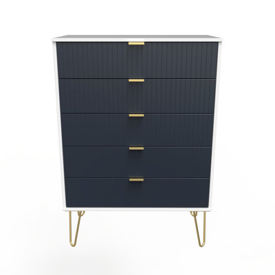 Beranda 77 cm W Chest of 5 Drawers
