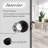 Probrico Interior Crystal Passage with Round Rosette Door Knobs for Hall ad Closet Door-71585684-87150594