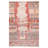 Rizer Southwestern Tasseled Handmade Flatweave Rust/Cream/Pink Rug-2129610121