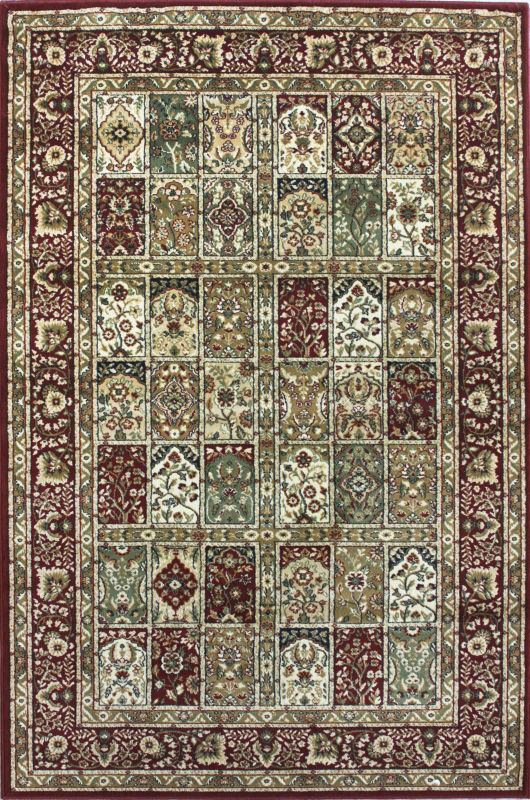 Tapis rouge Lamasar, Rectangle 7 pi 1,2 po x 11 pi 2 po