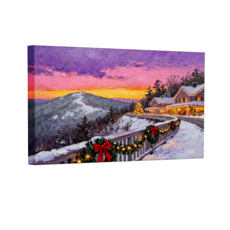 Ensemble de 3 reproductions d'art sur toile, H 12 po x l 18 po