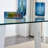 Glass Top Dining Table-1952296495