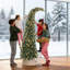 Arbre de Noël 7 pi avec support en métal et DEL