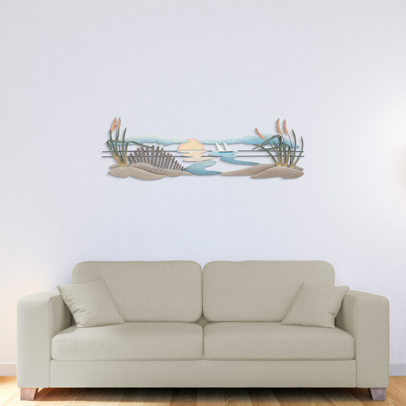Décoration murale en métal
