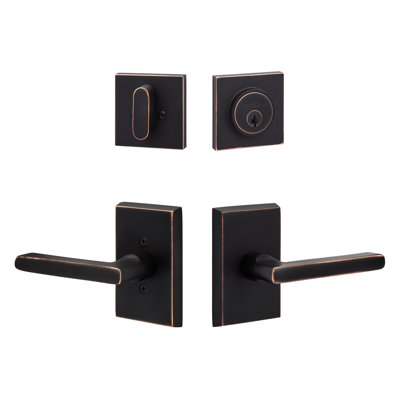 Logan Passage Lever with Deadbolt