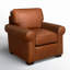 Fauteuil en cuir véritable Porter-82732510