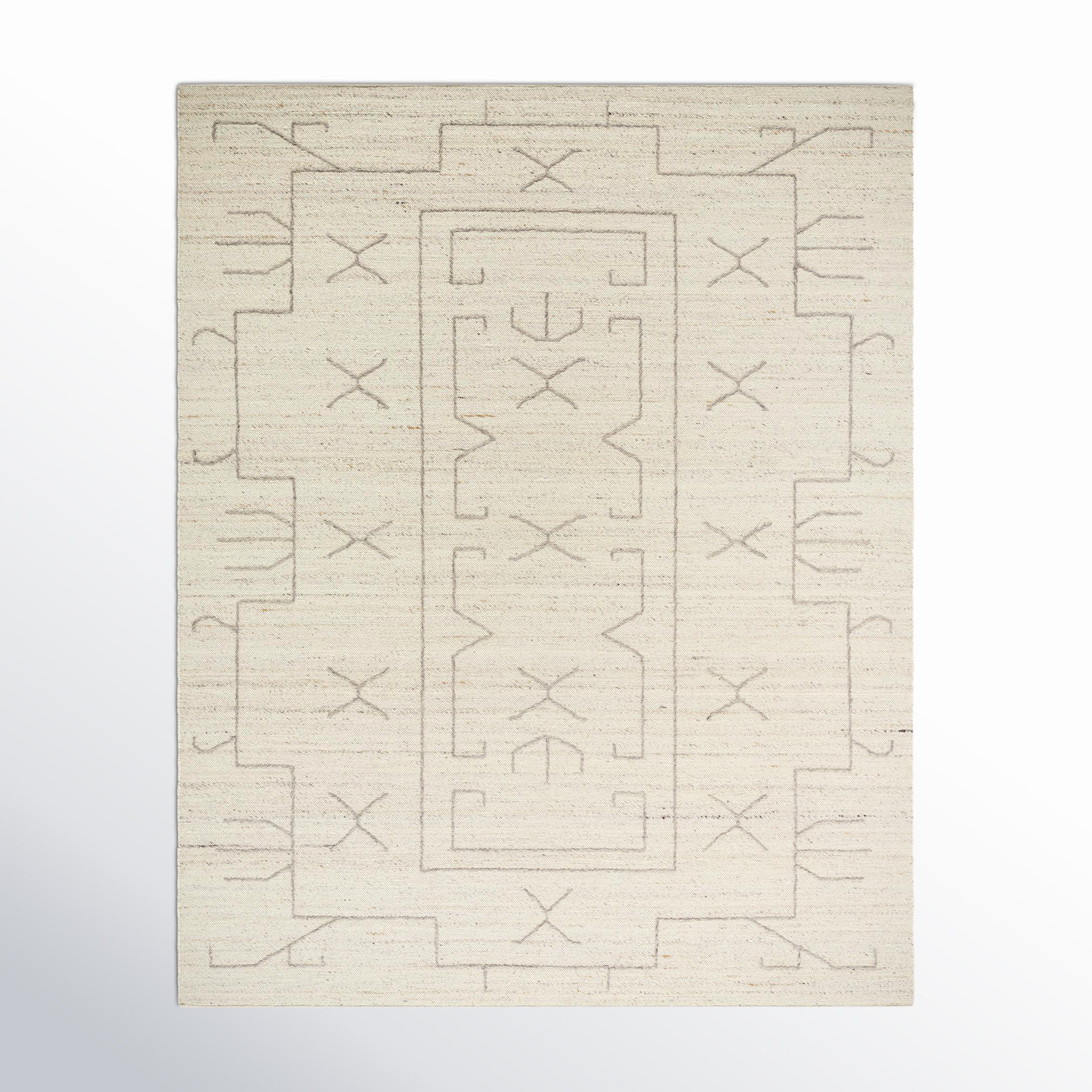 Flatweave Moroccan Pearl Rug, Rectangle 5' x 7'6"