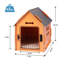 Niche pour chien en bois-1374085659