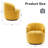 Genece Upholstered Swivel Accent Chair-62612916