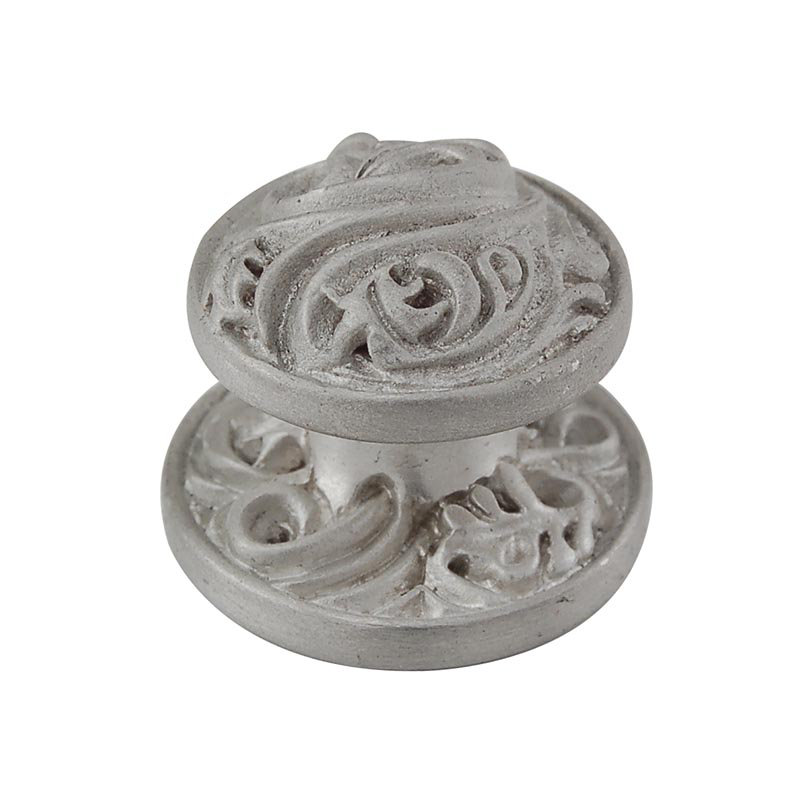 Liscio Mushroom Knob, Satin Nickel