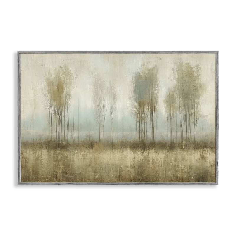  «Mute Forest View», art de la giclée encadrée par LSR Design Studio, Estampe numérique Farmhouse, H 12 po x l 18 po