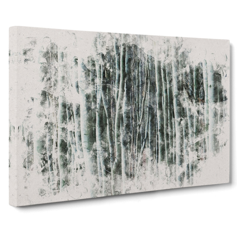 Forest Woodland - Wrapped Canvas Print, 35cm H x 50cm W x 3cm D