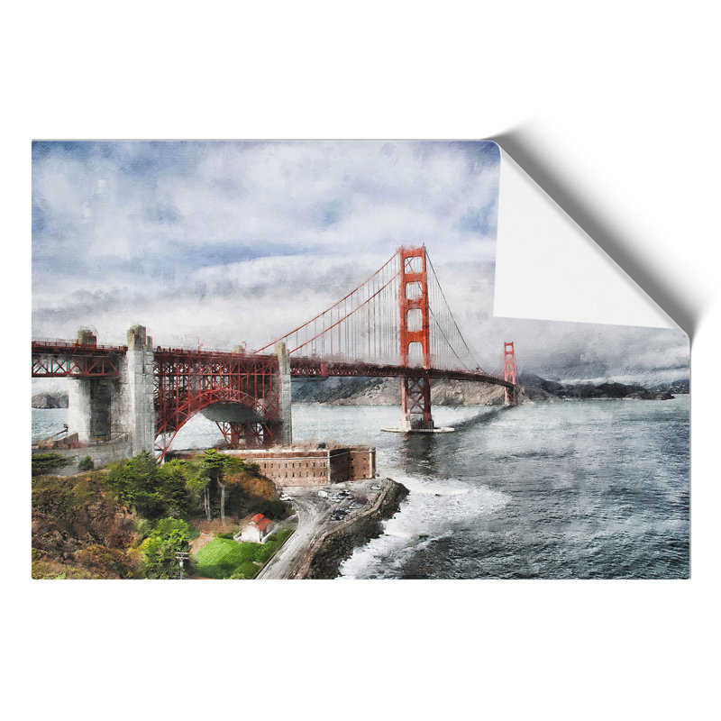 Golden Gate Bridge Vol.5 - No Frame Print, 21cm H x 30cm W x 0.1cm D