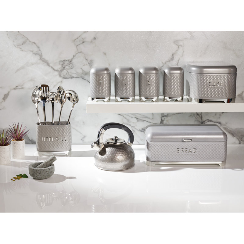 Lovello Kitchen Canister, Shadow Grey