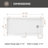 60" W X 30" D Non-slip Shower Base With Drain Assembly, Wider Threshold Design-113276784