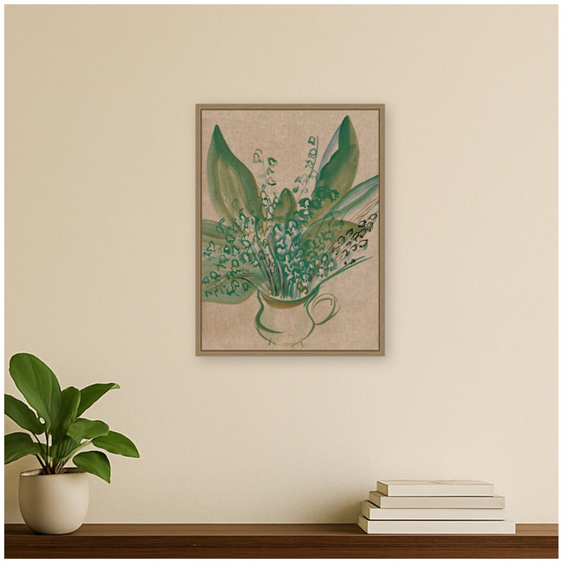 «Bouquet de Muguets Raoul Dufy» par Nostalgia Prints, reproduction d'art sur toile encadrée