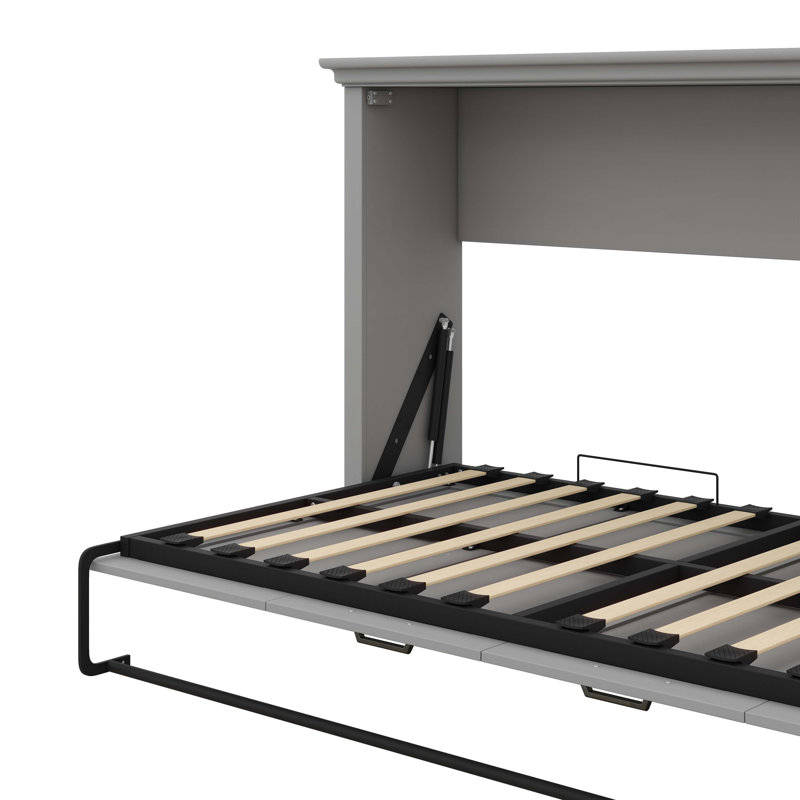 Twin-Size Murphy Bed That Folds Into A Cabinet