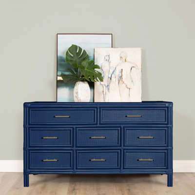 Commode double 8 tiroirs Aruba
