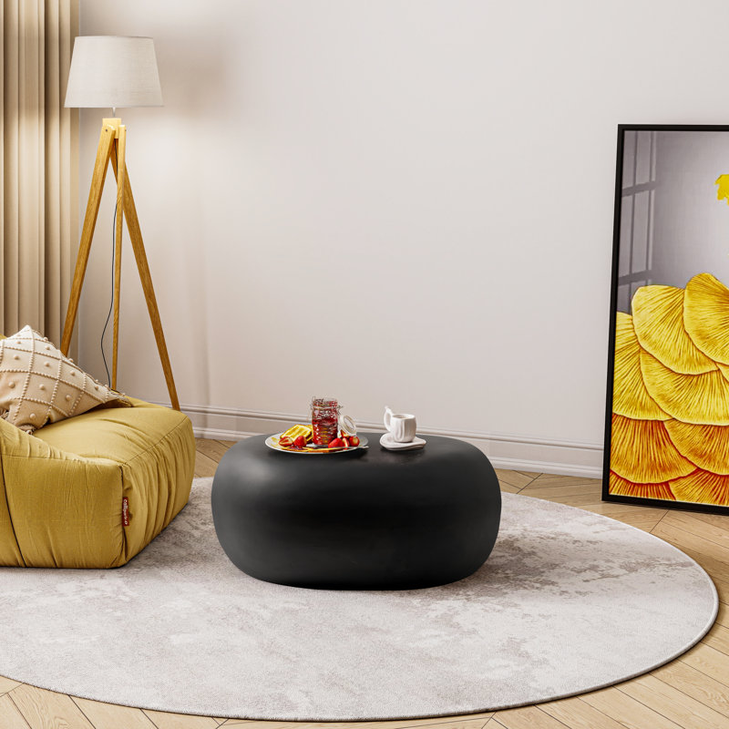 Table basse Pruitt, Noir