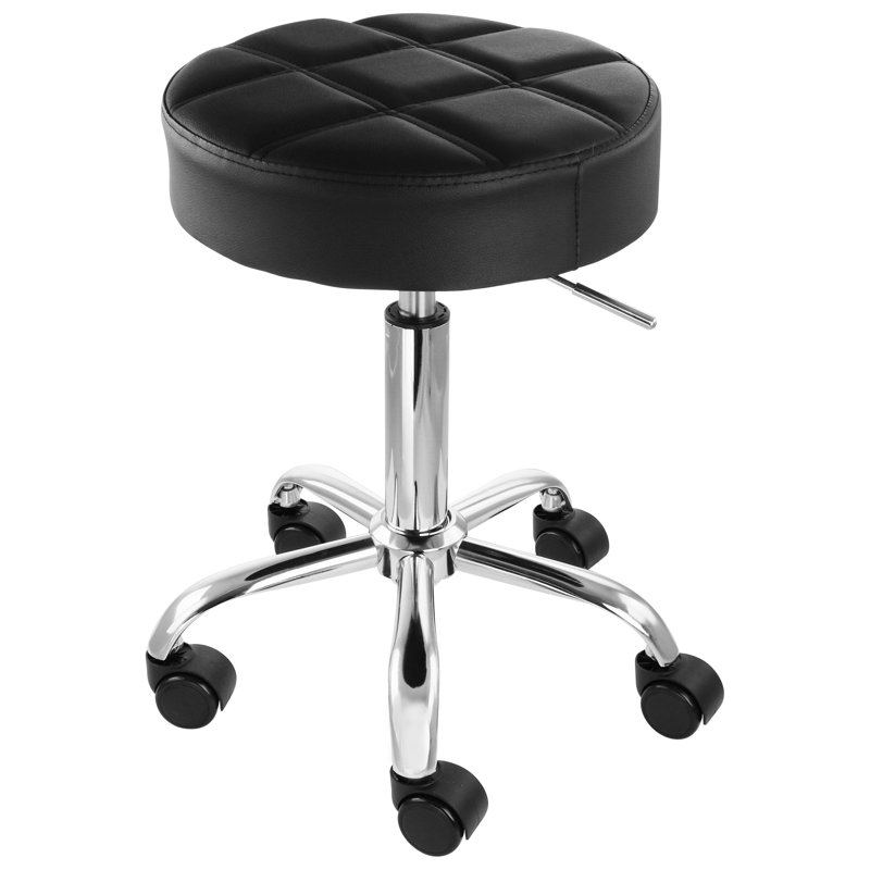 Tabouret industriel à hauteur ajustable avec roulettes Shulin