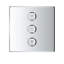 Grohtherm® SmartControl Triple Volume Control Trim-40530659