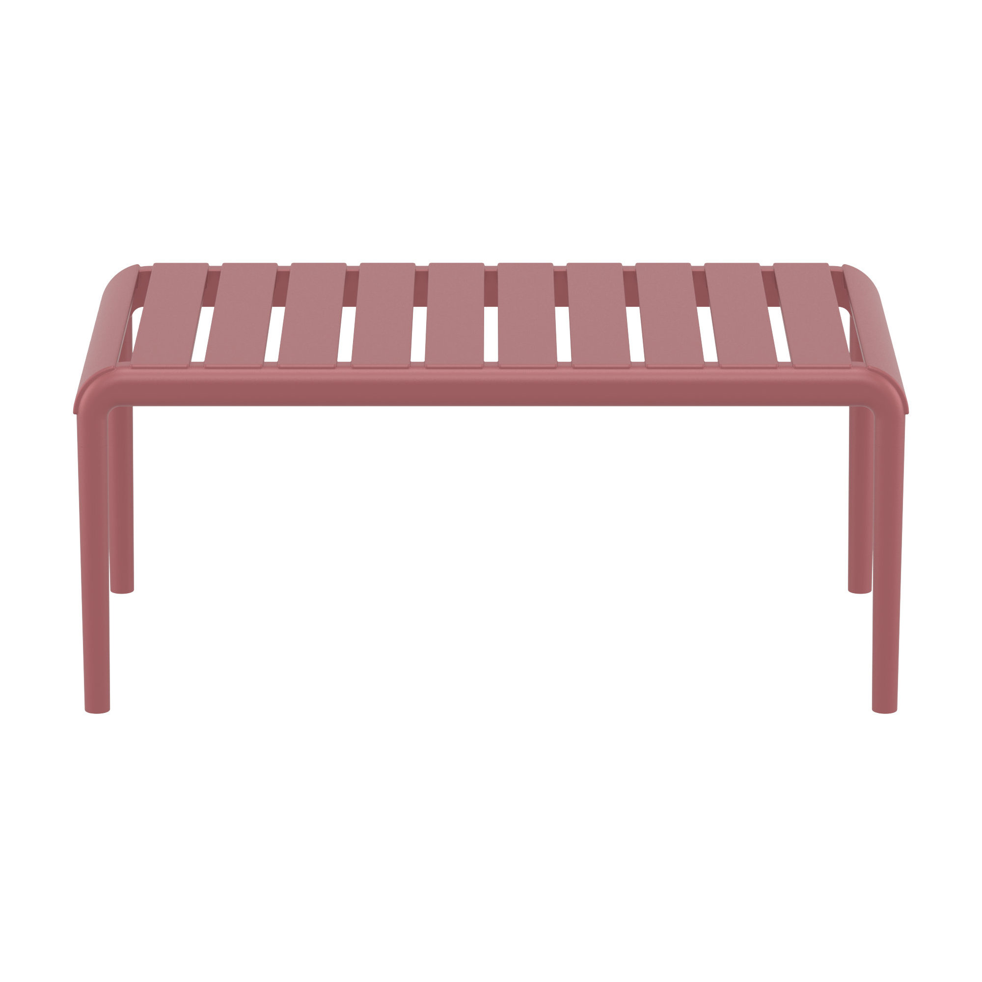 Paris 35'' Outdoor Coffee Table, Marsala
