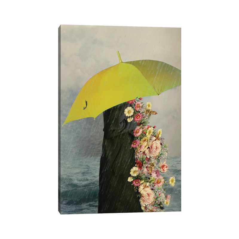 Reproduction d’art sur toile, "Healing" par Deandra Lee, Toile tendue, Pas de tapis, H 18 po x l 12 po x 1,5 po