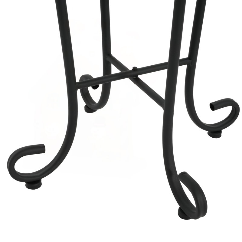 Table d'appoint en céramique French Country