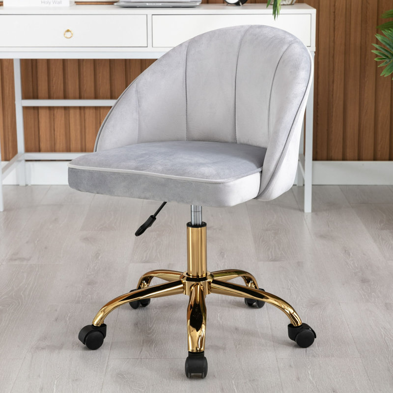 Chaise de travail Lainey, Gris