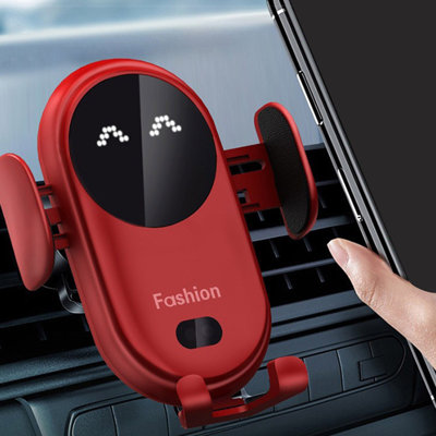 New Smart Infrared Sensor Car Wireless Charge Phone Stand Car Dashboard Mount