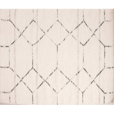 Solid Colour Hand Woven Area Rug