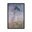 «Woman with a Parasol Turned to the Right, 1886» par Claude Monet, reproduction d'art sur toile tendue-74304280-74304281-74304282