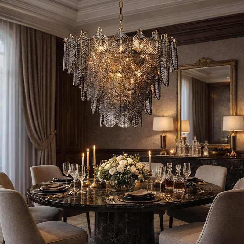 Clara 10 - Light LED Chandelier