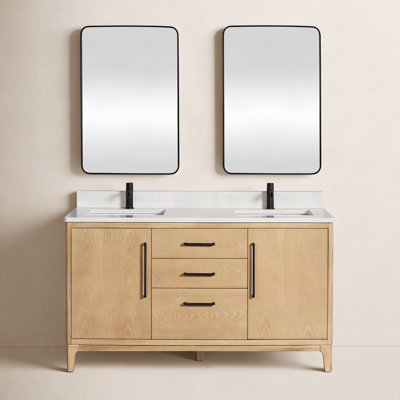 Langosta 60" Double Bathroom Vanity
