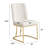 Minimal Side Chairs With Boucle Fabric Base-836409457-818854253