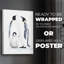 Manchots empereurs II - impression sur toile seulement - non encadrée-2036142384
