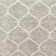 Tapis beige / gris en laine tissé à la main à motif géométrique Villegas