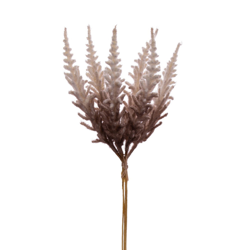 Ensemble de 3 plantes à feuillage artificiel, Blanc