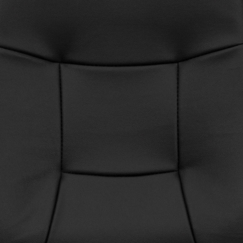 Holly High-Back Black Vinyl 360° Swivel Executive Office Chair