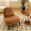 Chaise d'appoint avec pieds en bois massif-1584845516
