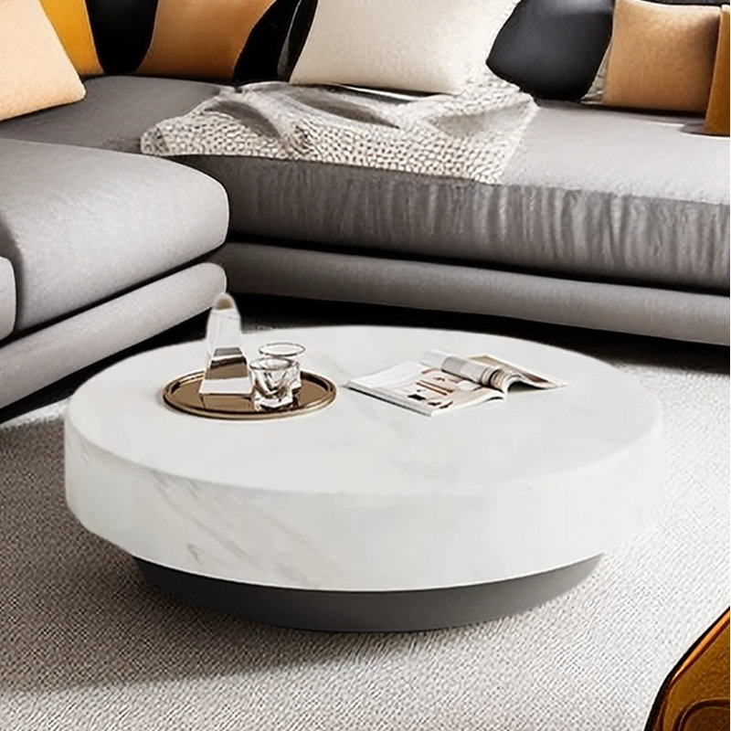 Table basse Marble, Blanc