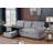 Upholstered Pull Out Sectional Sofa With Chaise-1007456301