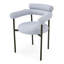 Chaise de salle à manger rembourrée avec pieds en métal (ensemble de 2)-1140546689-1140546815