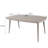 Stevan Rectangular Aluminum Outdoor Dining Table-266165054