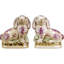 Small Staffordshire Bunny Hares Figurine-427752987-427752965