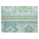 Machine Washable Indoor/Outdoor Chantille ACN1015 Mint Rug