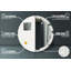 Huldar Glass Flat Wall Mirror