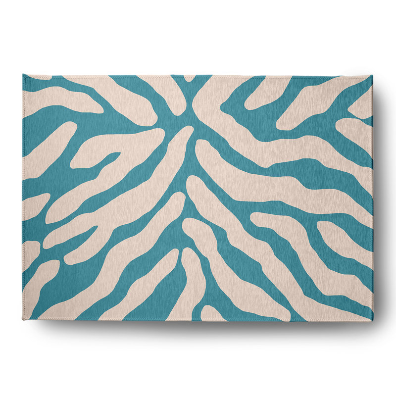 Sonie Chenille Animal Print Indoor Rug, Rectangle 5' x 7'